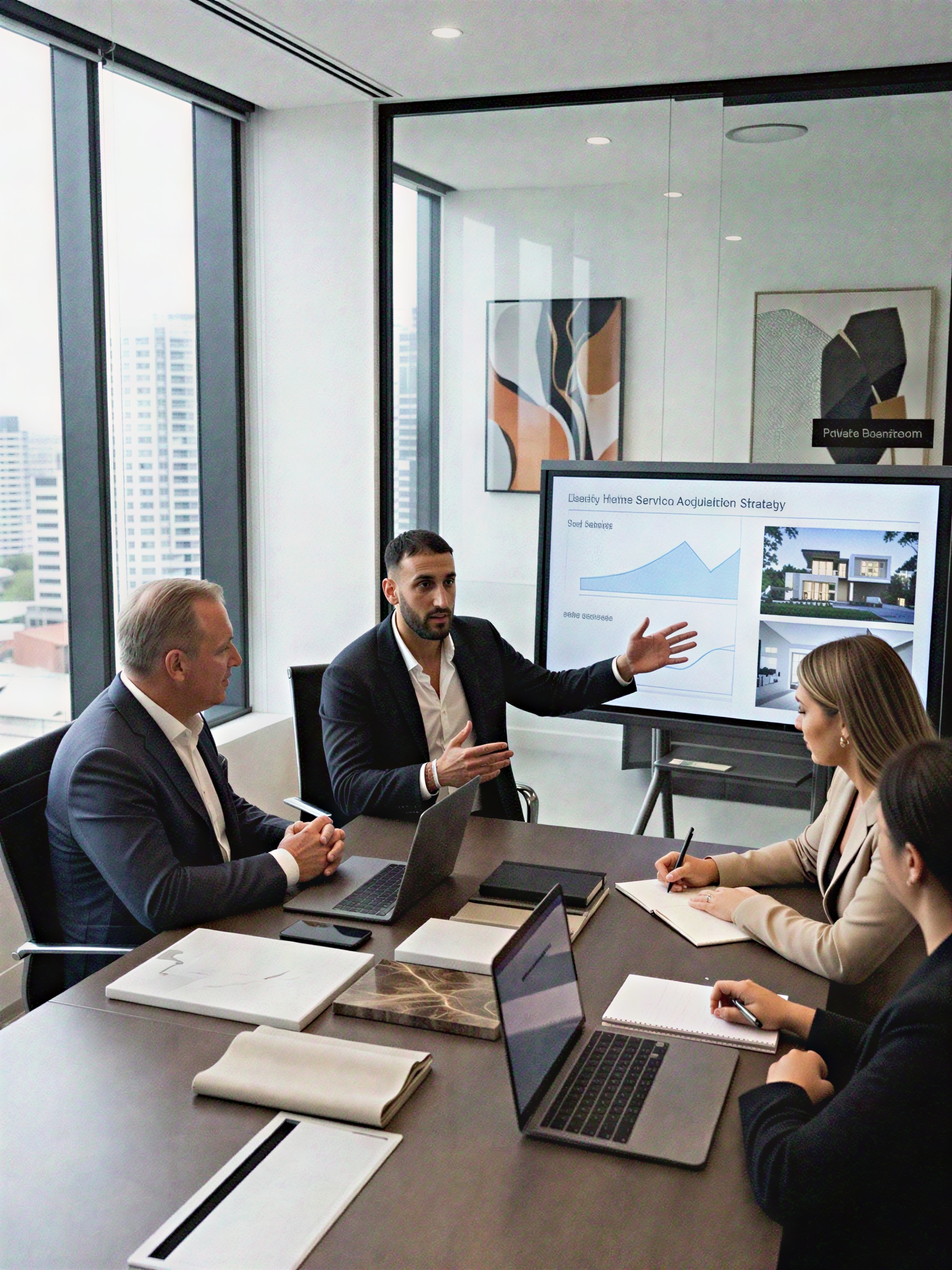 A To B Media strategy session